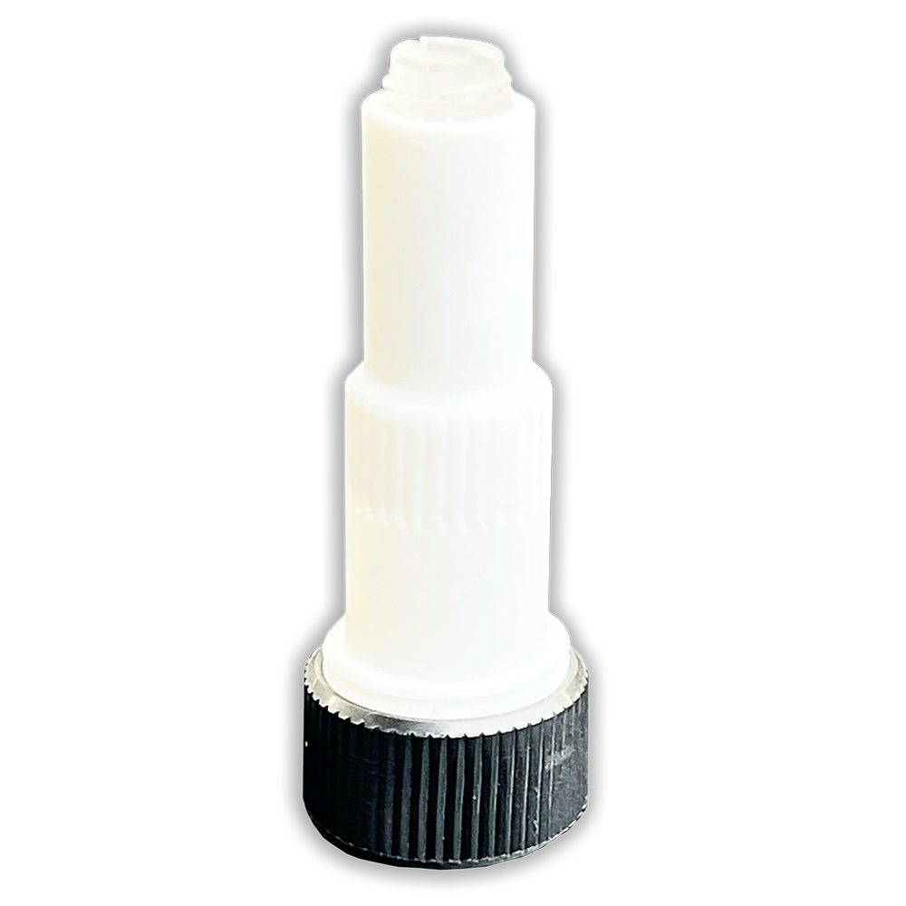 Pressure relief valve, for Glas-Col funnels SEP0060 - SEP1000, or spout 7.5 - 9.5mm OD